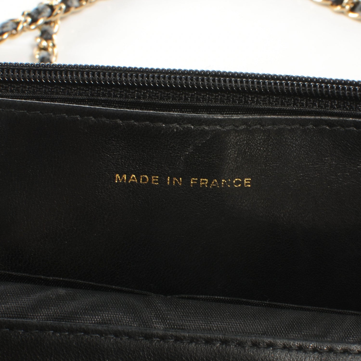Chanel Caviar CC Wallet on Chain Black 6 of 9