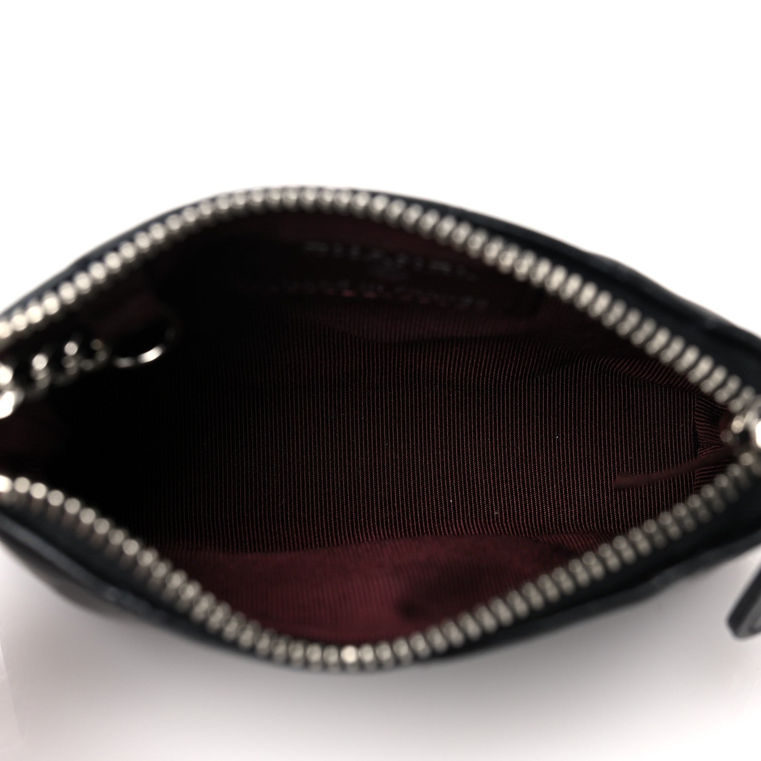 Chanel Lambskin Quilted Key Holder Case Black 5 of 9