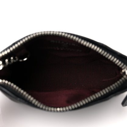 Chanel Lambskin Quilted Key Holder Case Black 5 of 9
