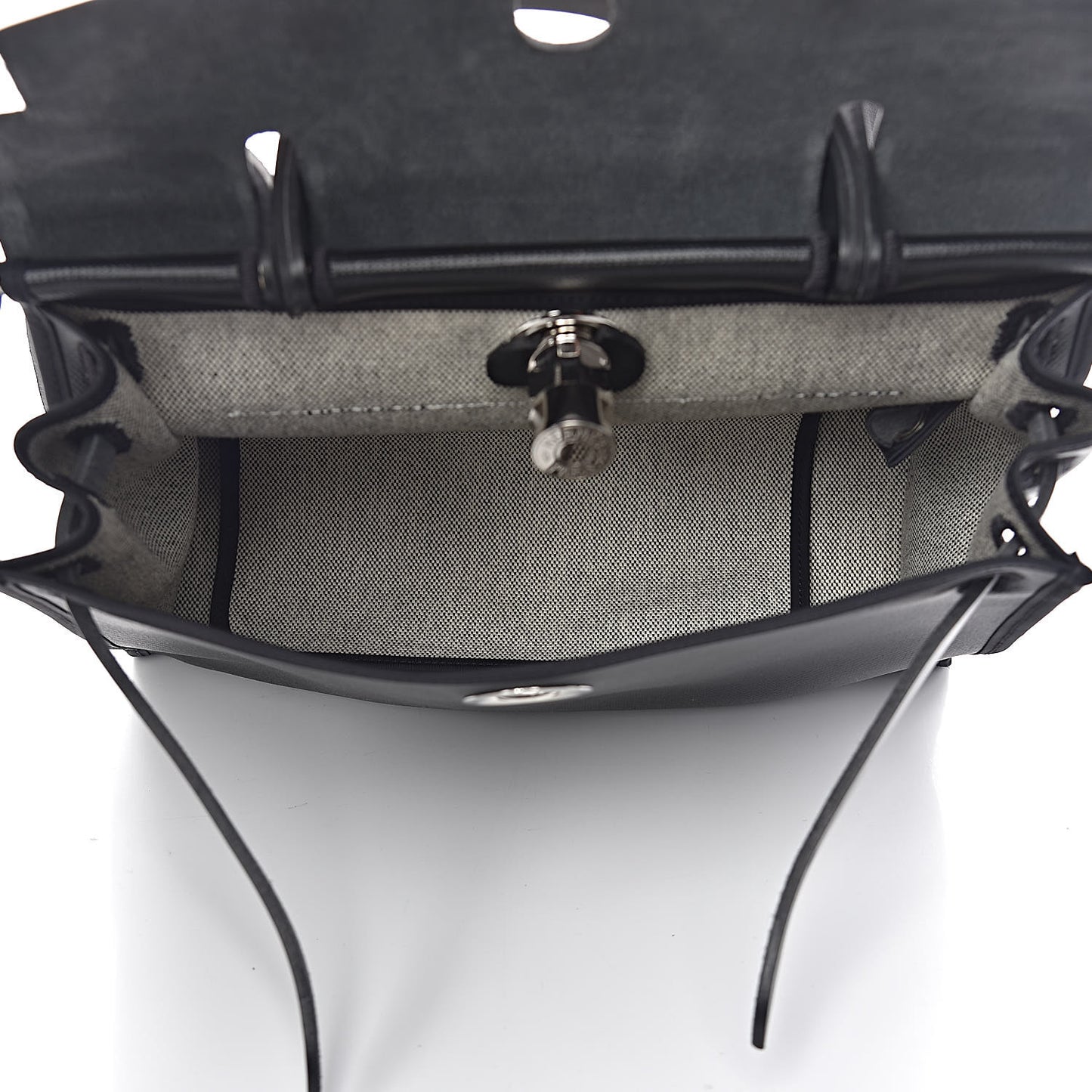Toile H Berline Vache Hunter Herbag Zip PM 31 Black Ecru