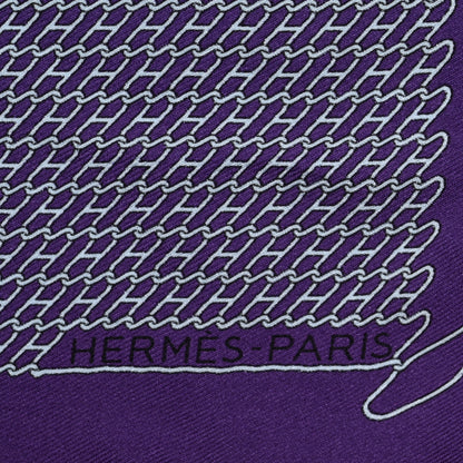 Hermes Silk Tenue De Balle Pocket Square 2 of 4