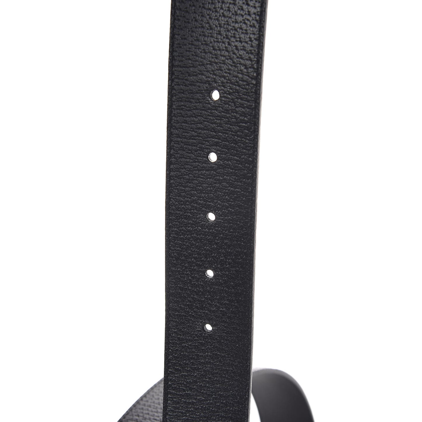 Textured Calfskin Double G 40mm Belt 85 34 Black