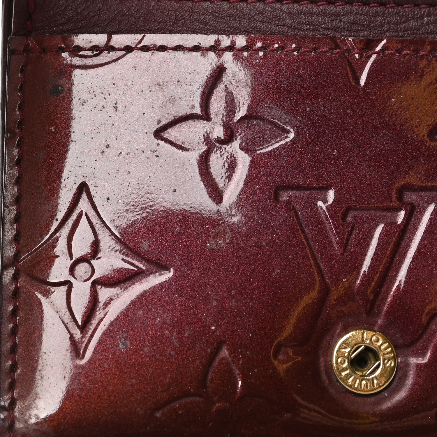 Louis Vuitton Vernis Business Card Holder Violet 7 of 8