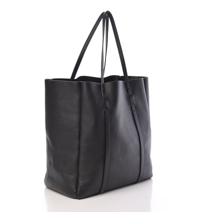 Balenciaga Pebbled Calfskin Medium Everyday Tote Black 4 of 9