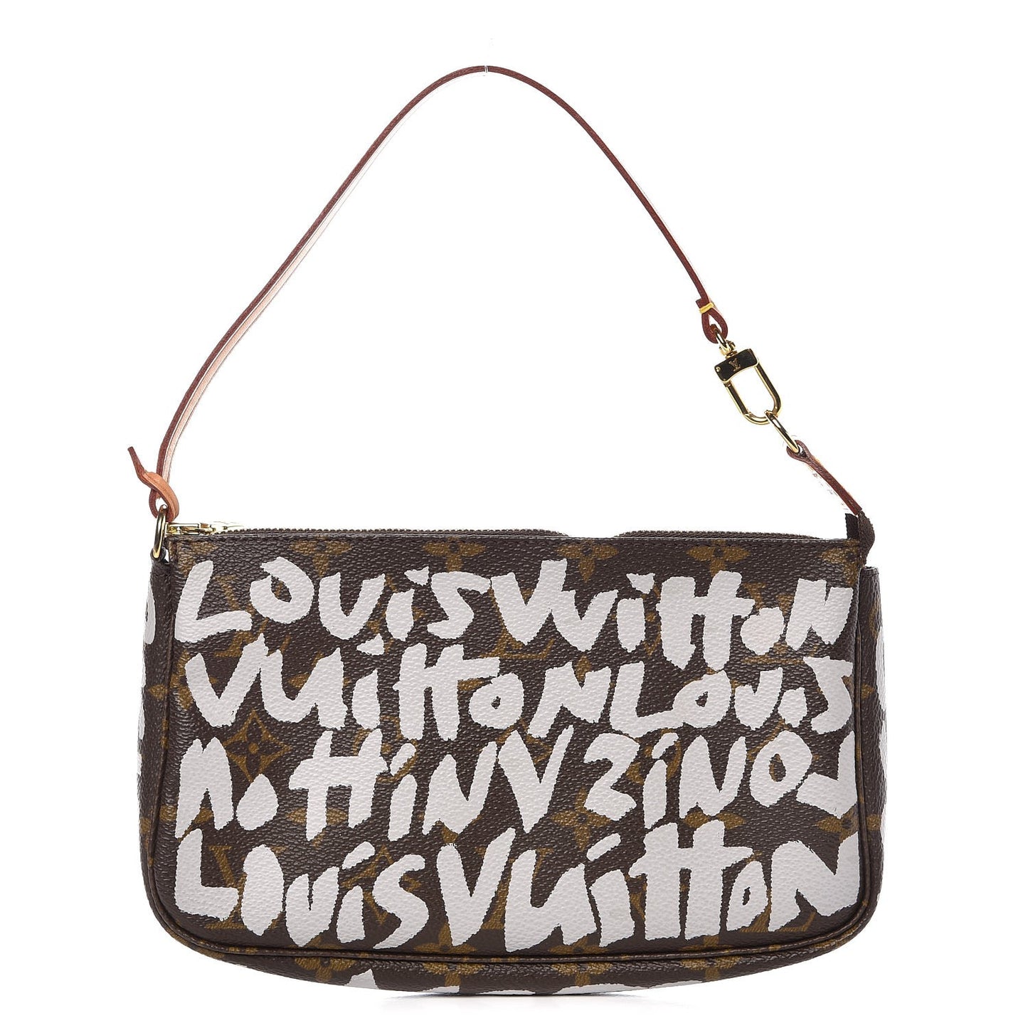 Monogram Graffiti Pochette Accessories Silver