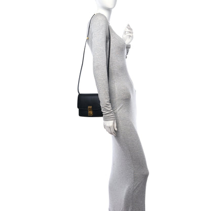 Celine Box Calfskin Small Classic Box Flap Bag Black 2 of 9