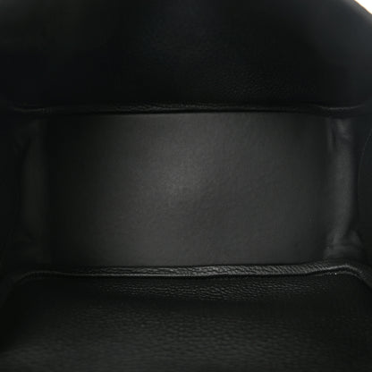 Hermes Taurillon Clemence Lindy 26 Black 5 of 10