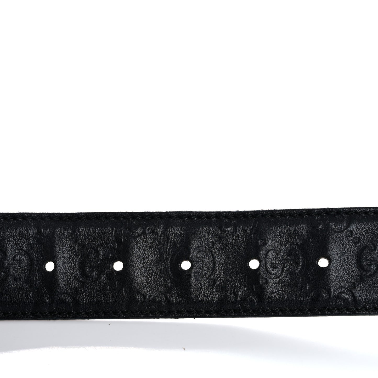 Guccissima Signature Interlocking G 40mm Belt 90 36 Black