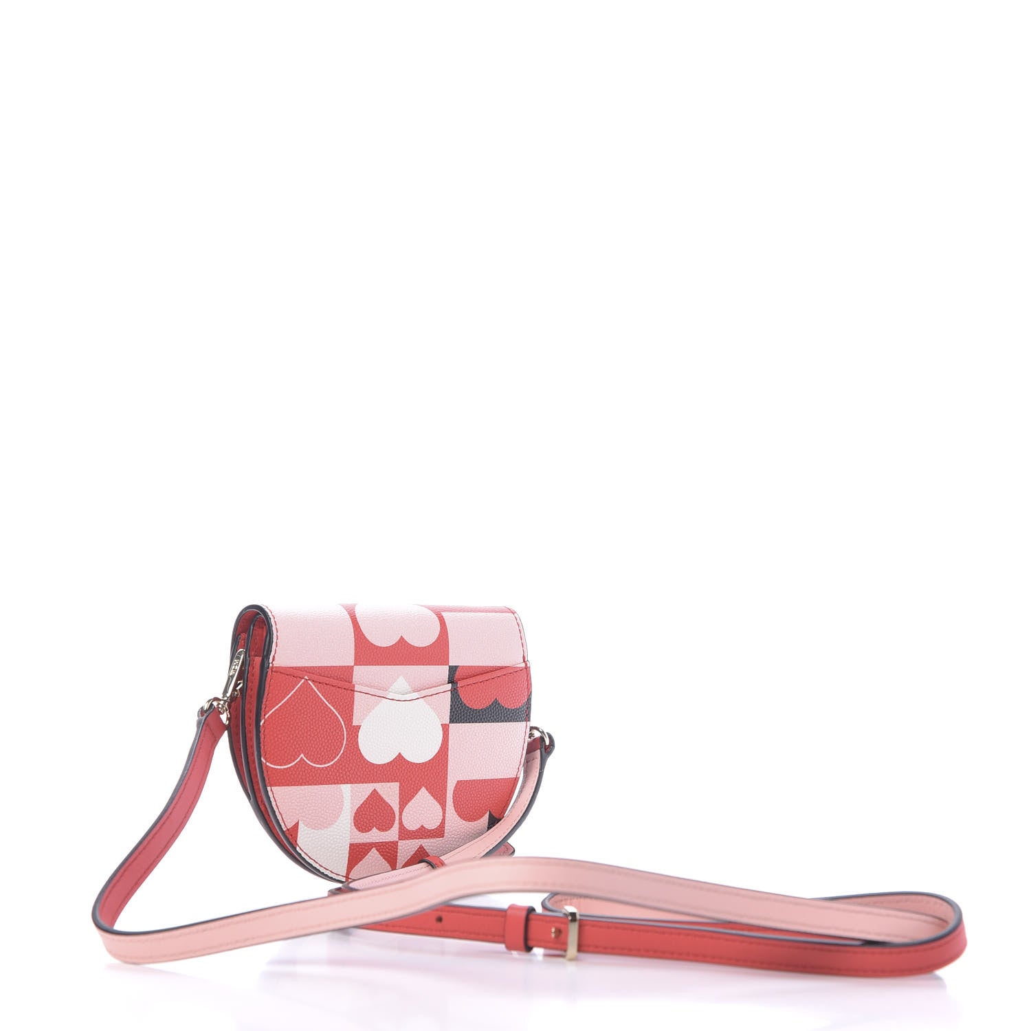 MCM Calfskin Cubic Valentine Crossbody Wallet Multicolor 3 of 12