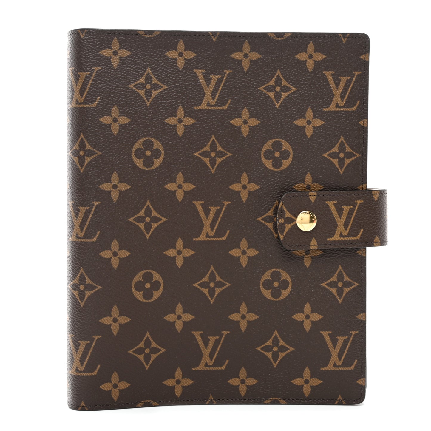 Monogram Large Ring Agenda Cover