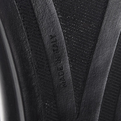 Saint Laurent Calfskin Pool Slide Sandals 10 Black Beige 9 of 16