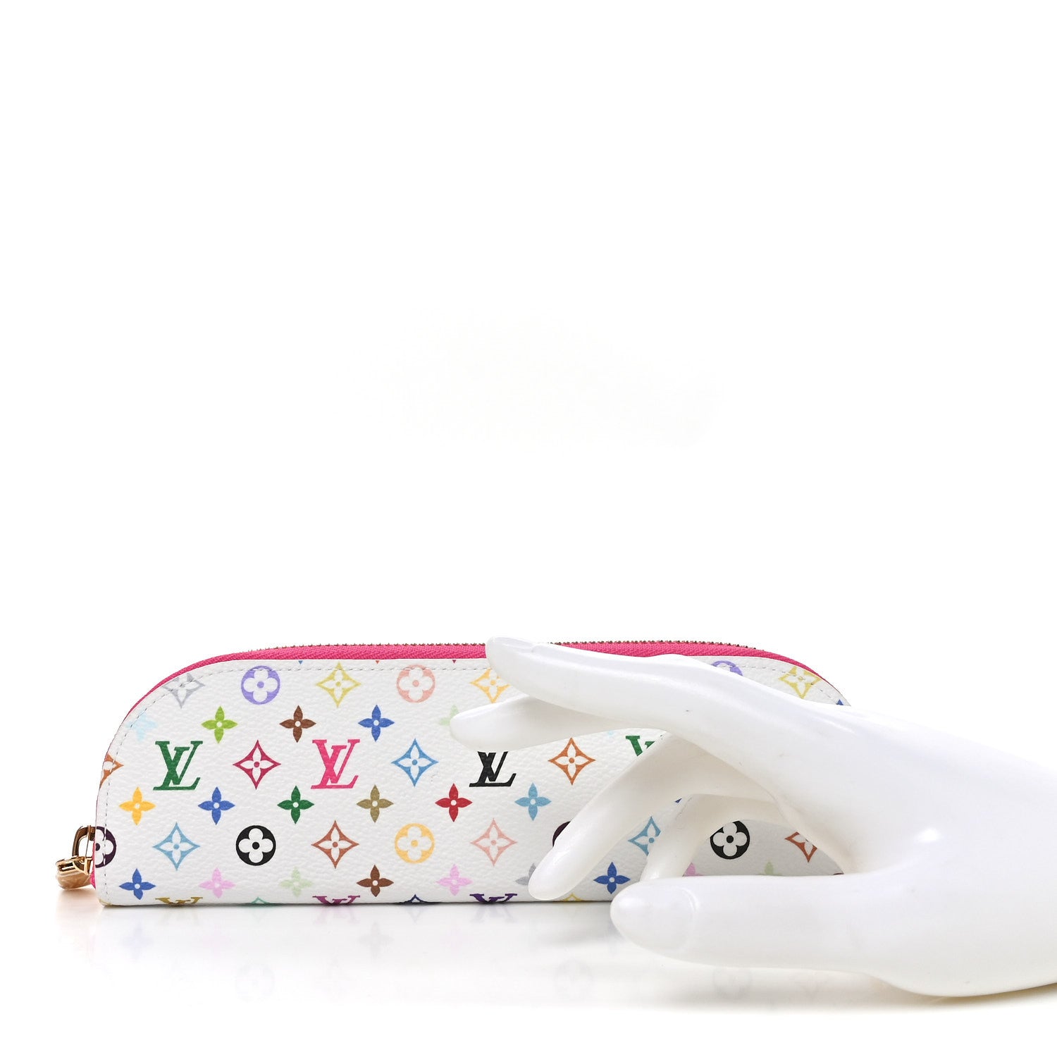 Louis Vuitton LV X TM Monogram Multicolor Charlotte Pencil Pouch Fuchsia 2 of 7