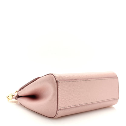 Dolce & Gabbana Dauphine Small Miss Sicily Satchel Pink 5 of 10