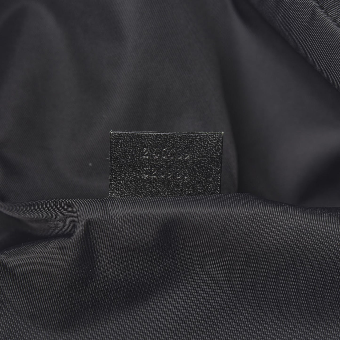 Nylon Web Belt Bag Black