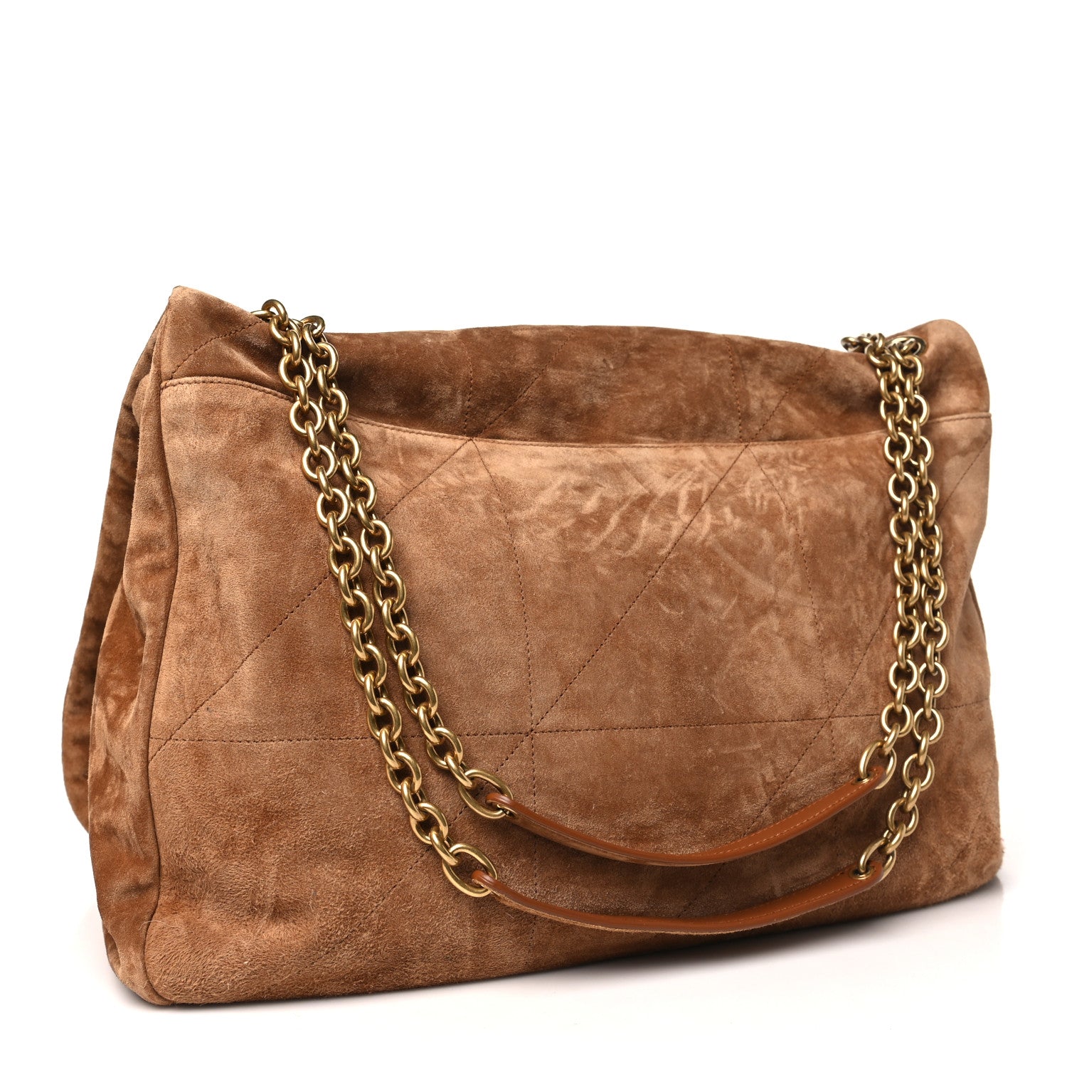 Saint Laurent Suede Matelasse Monogram Large Jamie 4.3 Snuff 3 of 10