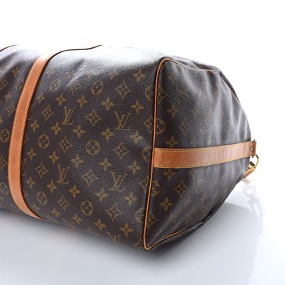 Louis Vuitton Monogram Keepall Bandouliere 55 7 of 27
