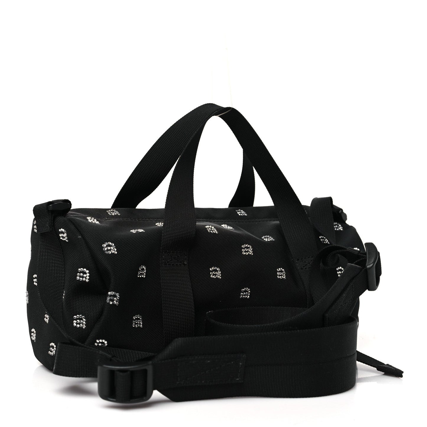 Nylon Crystal Wangsport Mini Duffle Black