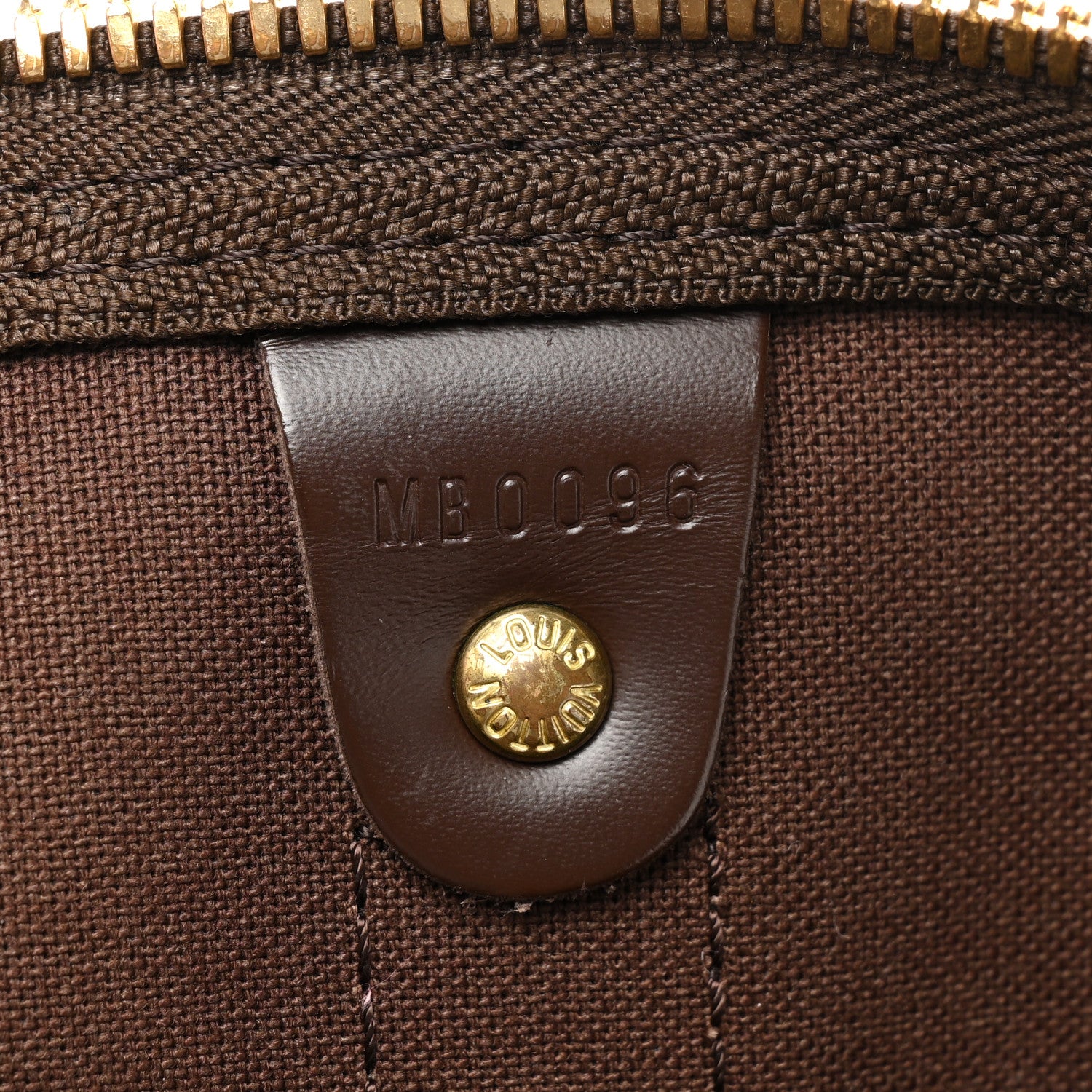 Louis Vuitton Damier Ebene Keepall 50 6 of 15