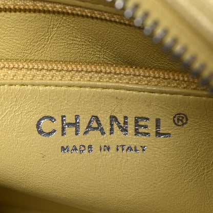 Chanel Caviar Quilted Timeless Camera Case Yellow 6 of 10