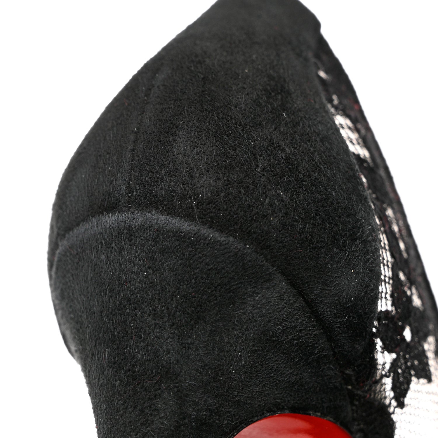 Christian Louboutin Lace Dorissima 100 Pumps 37.5 Black 9 of 11