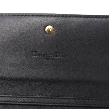 Christian Dior Calfskin Cannage Studded Wallet on Chain Black 6 of 11