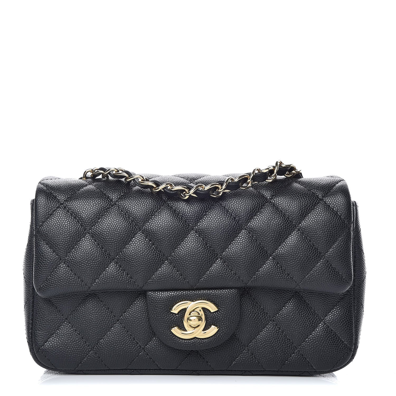 Chanel Caviar Quilted Mini Rectangular Flap Black 1 of 9
