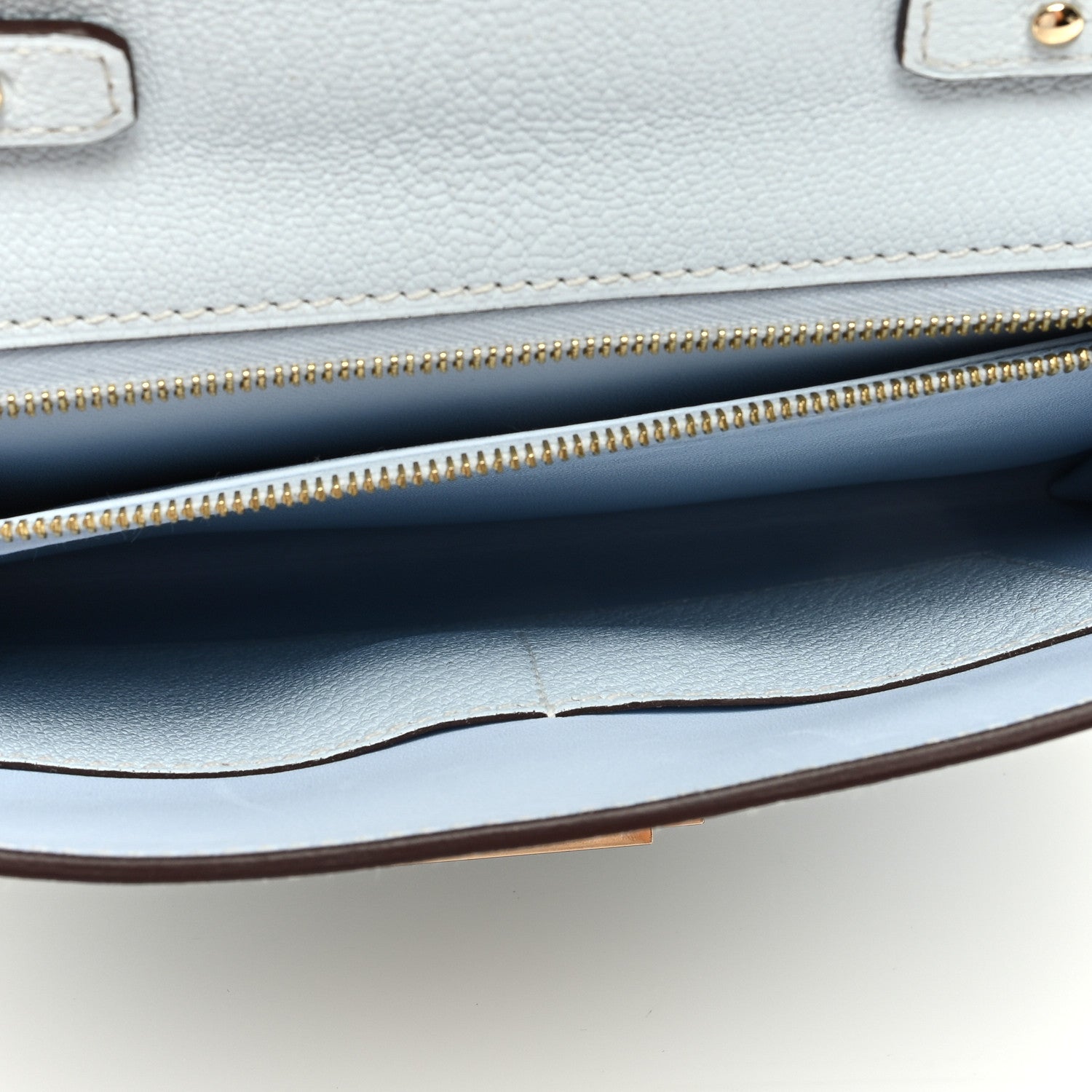 Hermes Chevre Mysore Cinhetic To Go Wallet Bleu Brume 5 of 8