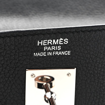 Hermes Togo Kelly Retourne 35 Black 6 of 12