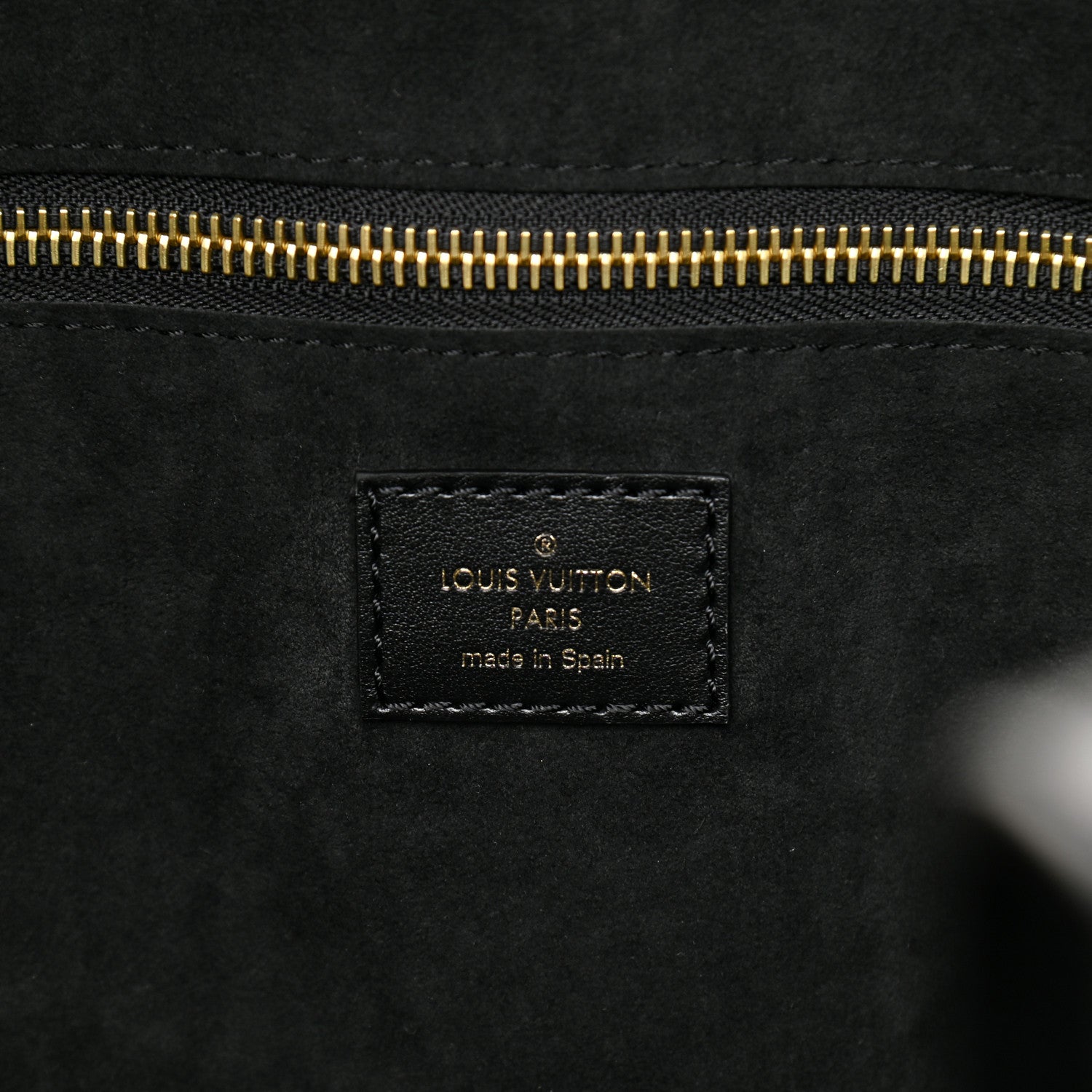 Louis Vuitton Empreinte Monogram Giant Broderies Neverfull MM Black 6 of 9