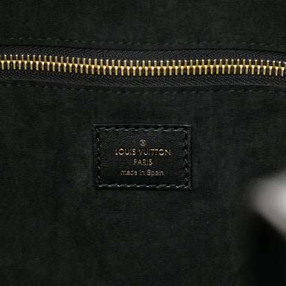 Louis Vuitton Empreinte Monogram Giant Broderies Neverfull MM Black 6 of 9