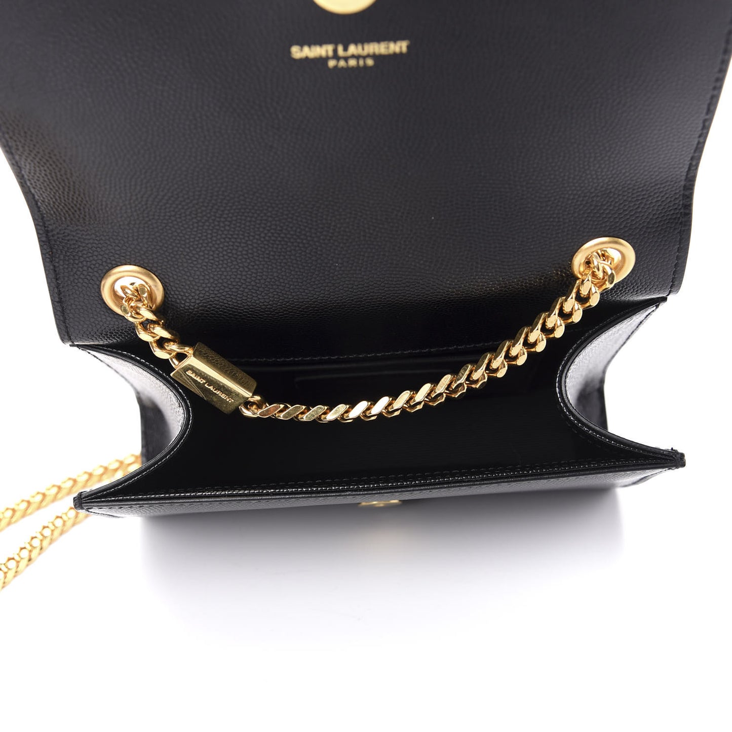 Grain De Poudre Small Monogram Kate Satchel Black