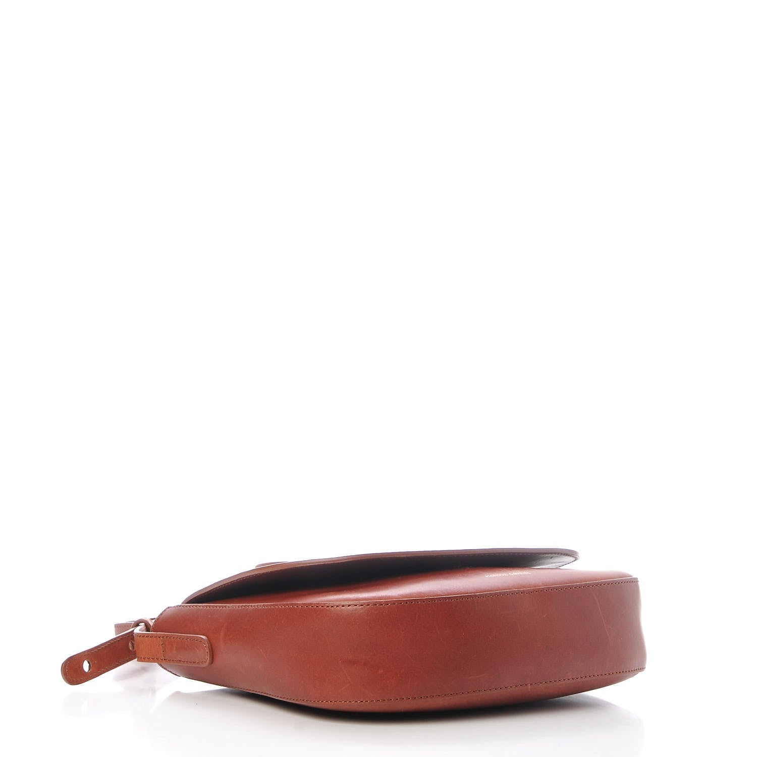 Mansur Gavriel Calfskin Flap Crossbody Saddle 4 of 11