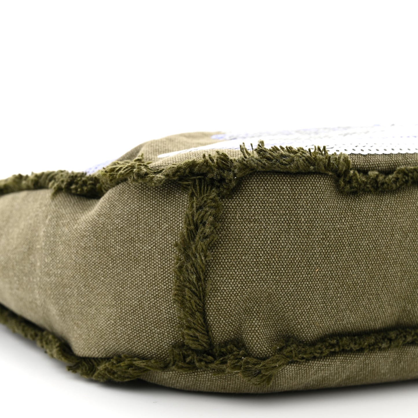 Canvas Sequins Cubano Trip Hobo Khaki