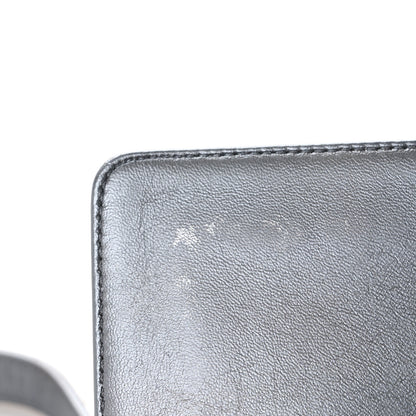 Chanel Metallic Patent Calfskin Quilted Medium Boy Flap Silver 11 of 15