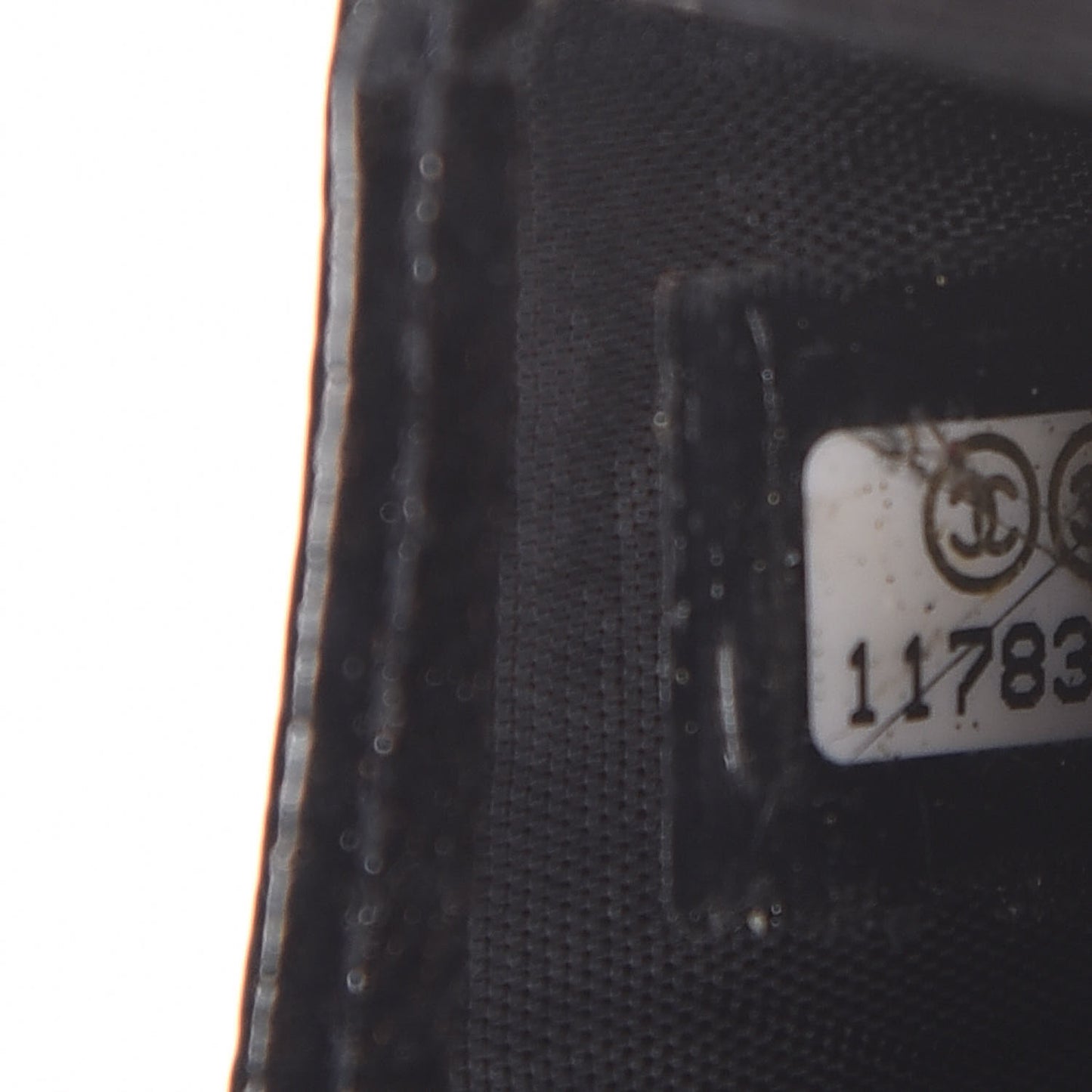 Patent Card Holder Case Black