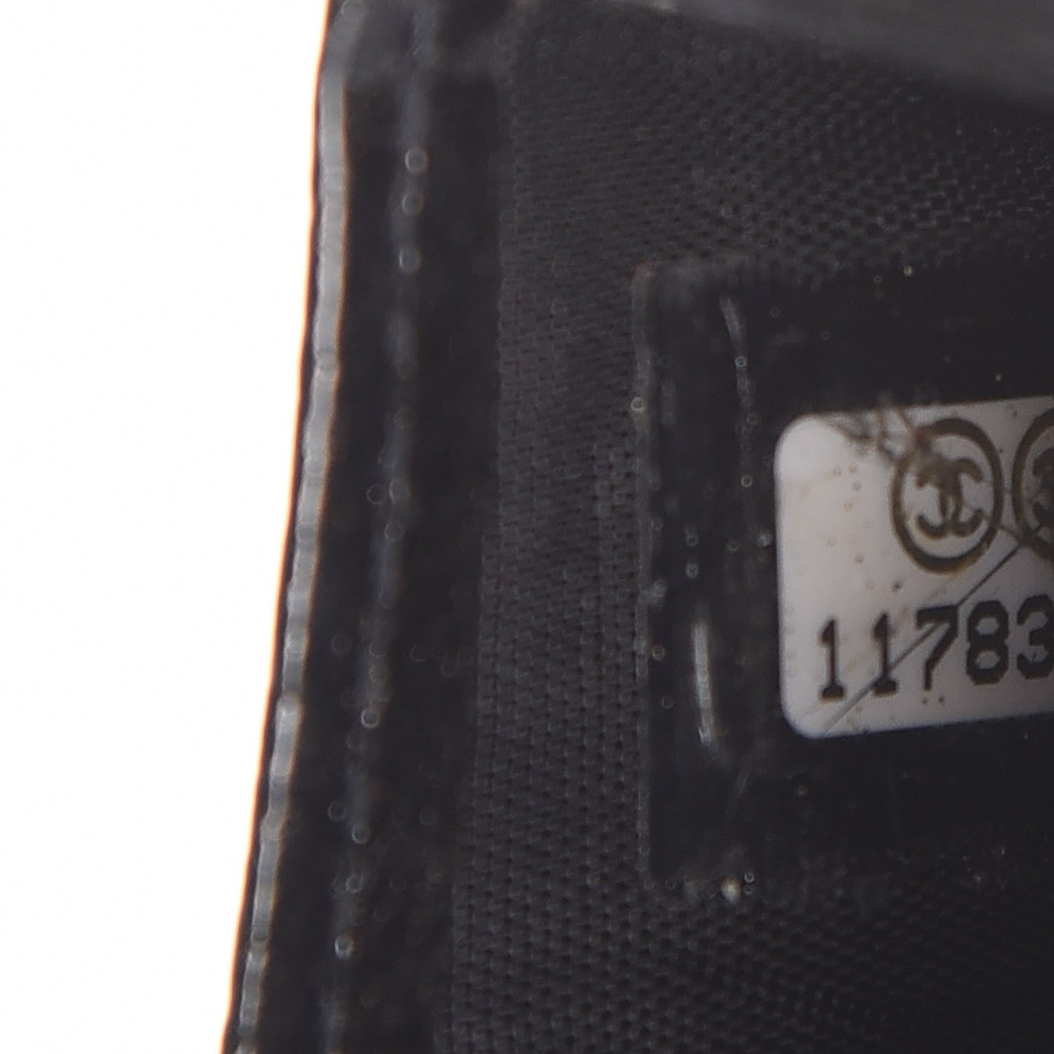 Chanel Patent Card Holder Case Black 8 of 9