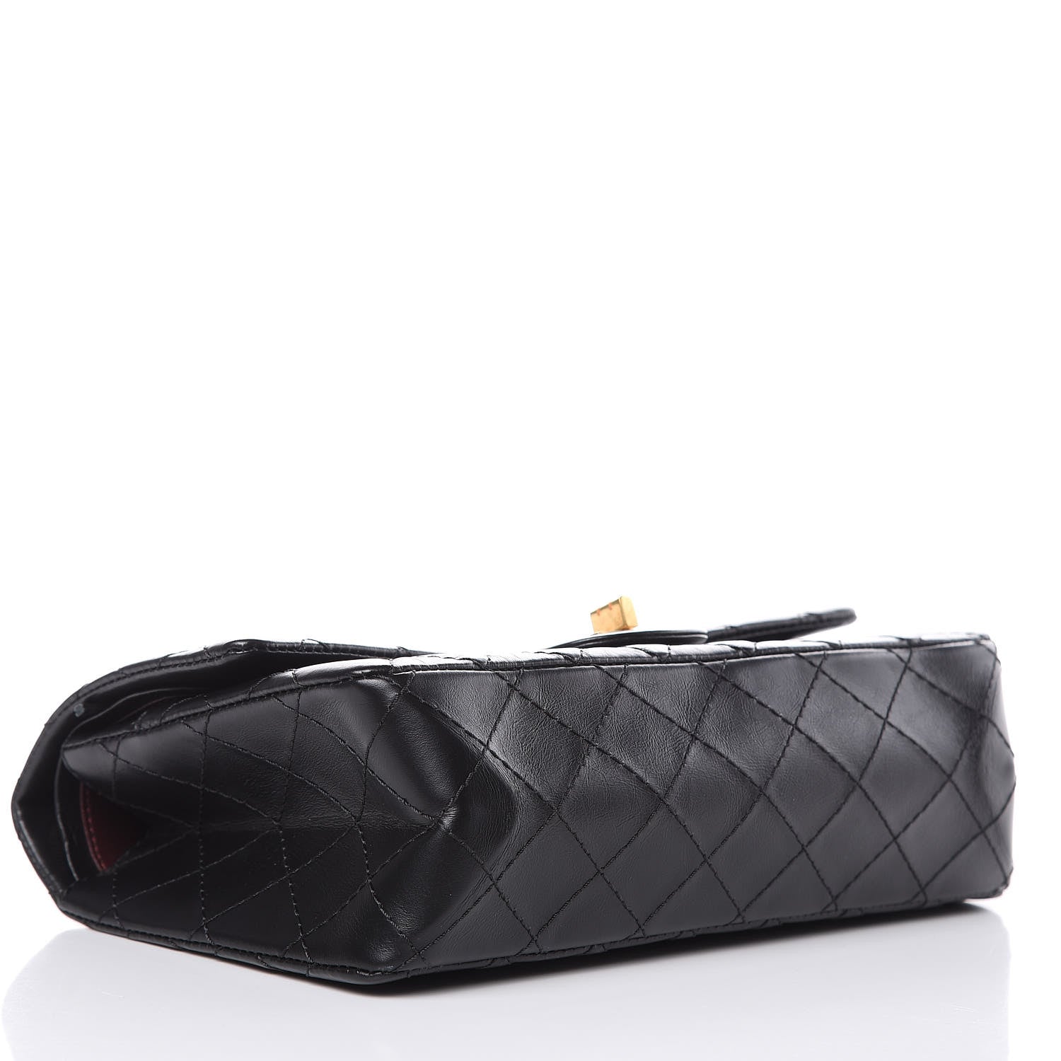 Chanel Aged Calfskin Quilted 2.55 Reissue 225 Flap Black 4 of 9