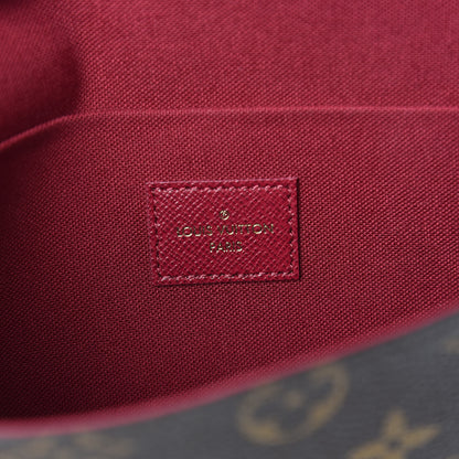 Louis Vuitton Monogram Pochette Felicie Chain Wallet Fuchsia 8 of 12