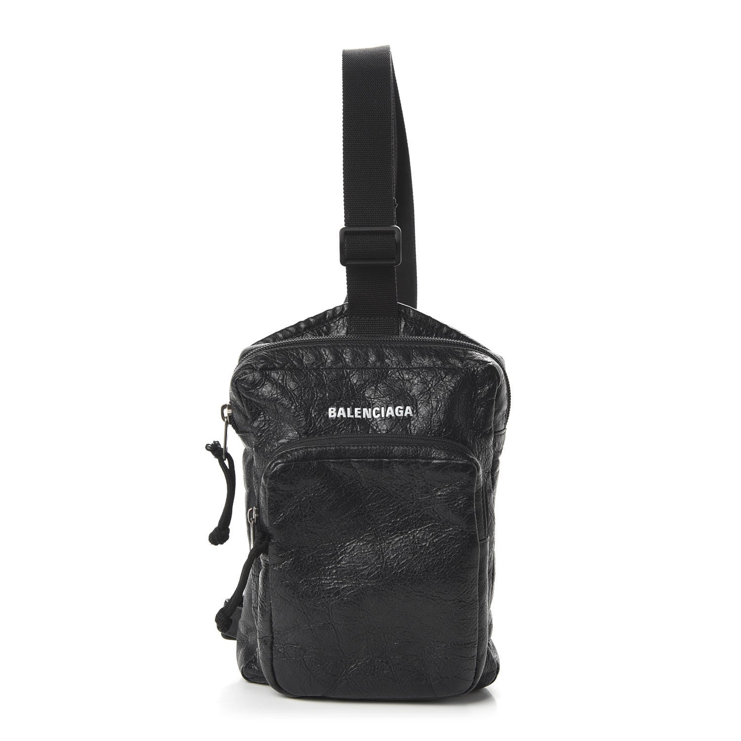 Balenciaga Agneau Explorer Crossbody Black 1 of 8