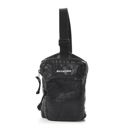 Balenciaga Agneau Explorer Crossbody Black 1 of 8