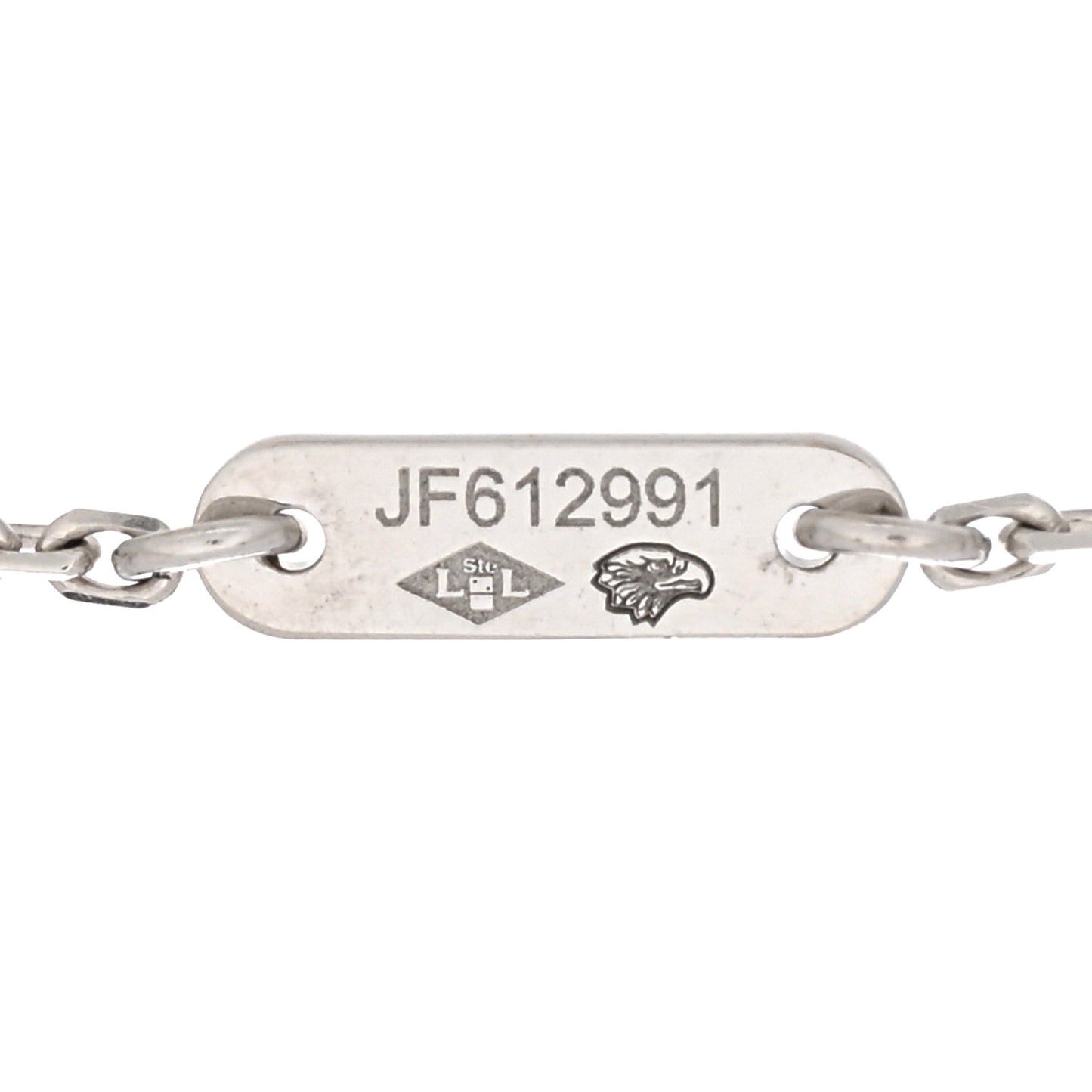 18K White Gold Diamond Sweet Alhambra Bracelet