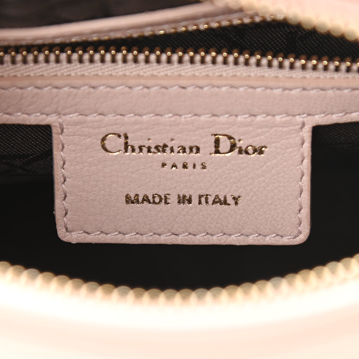 Christian Dior Lambskin Cannage Medium Lady Dior Light Pink 6 of 13