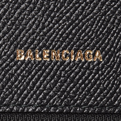 Balenciaga Signature Grained Calfskin Graffiti M Ville Top Handle Bag Black Multicolor 9 of 11