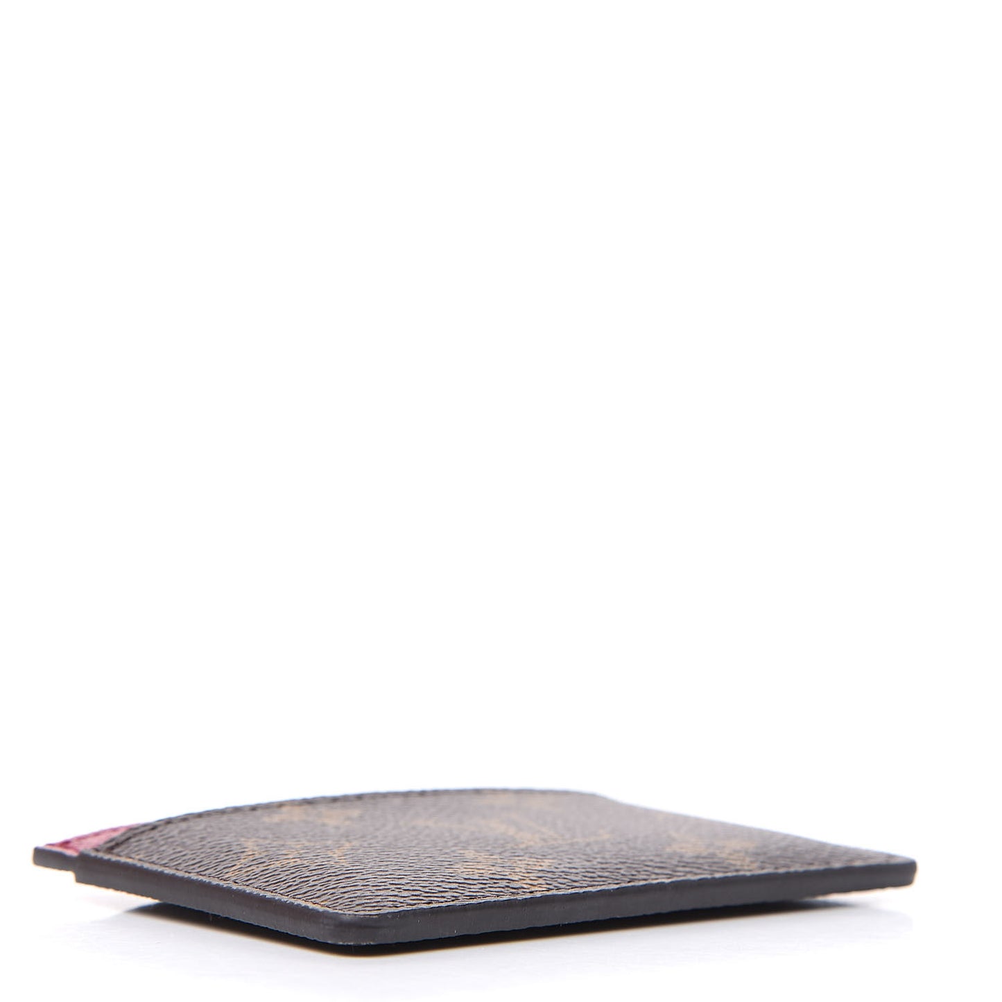 Monogram Card Holder Fuchsia