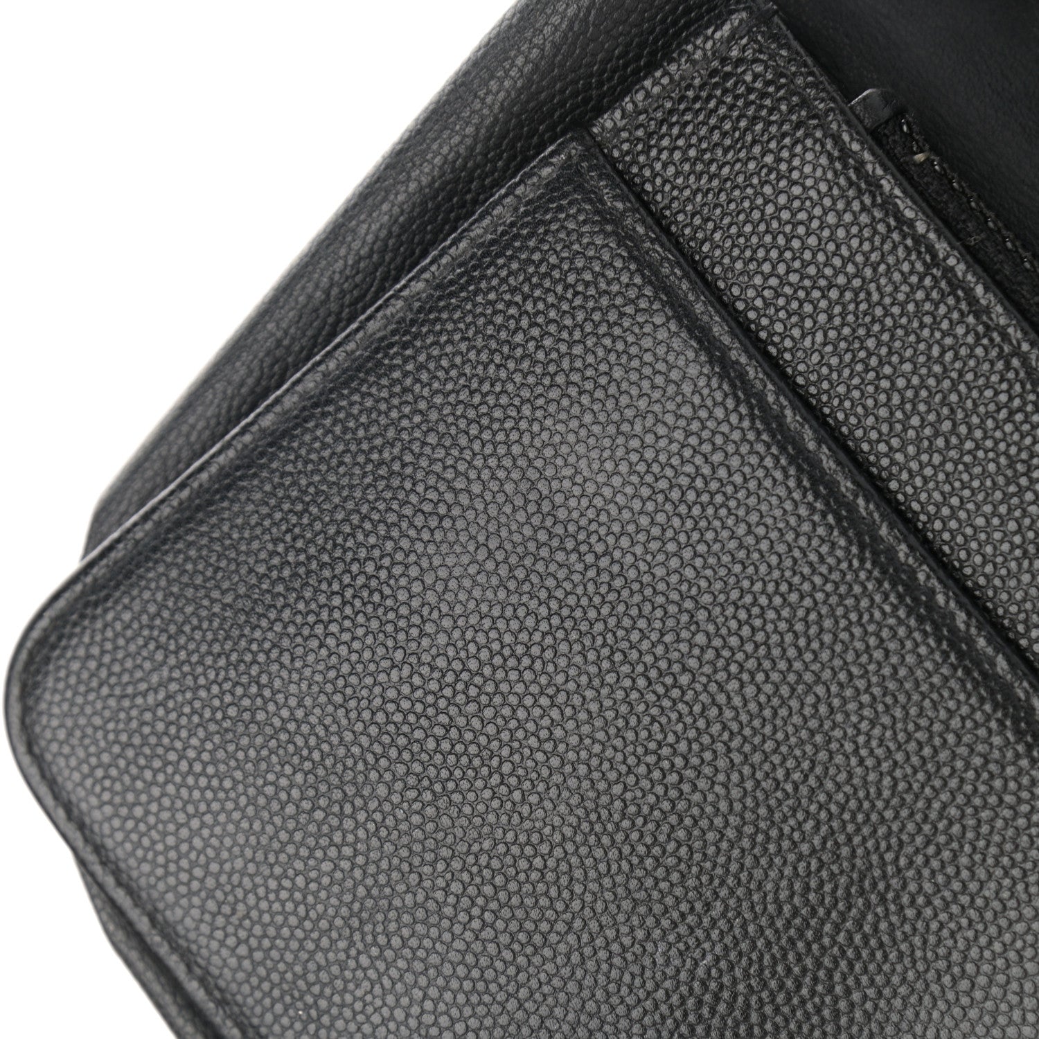 Chanel Caviar Sevruga Wallet On Chain WOC Black 12 of 13
