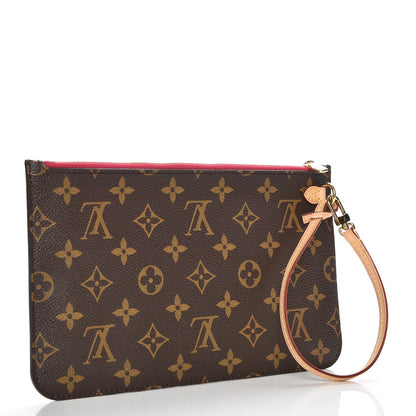 Louis Vuitton Monogram Neverfull MM GM Pochette Pivoine 3 of 7
