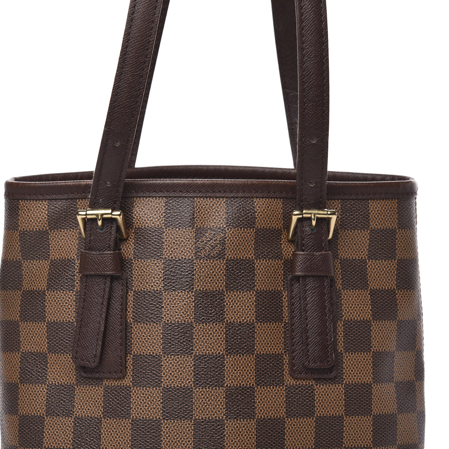 Louis Vuitton Damier Ebene Marais Bucket 23 12 of 13