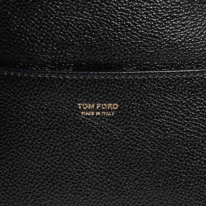 Tom Ford Grained Calfskin Medium Jennifer Crossbody Bag Black 7 of 8