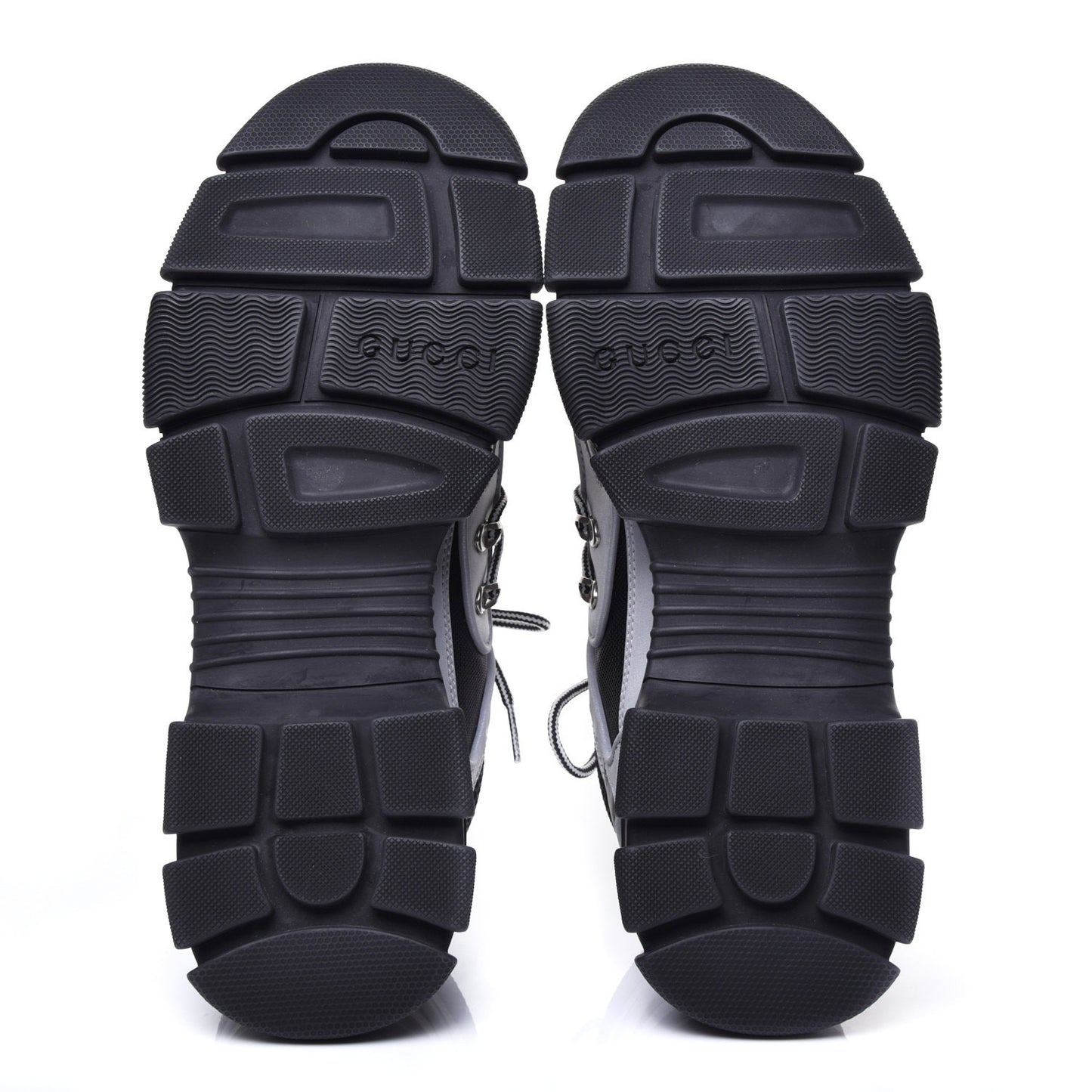 X SEGA Mesh Technical Canvas Calfskin Reflective Mens Flashtrek Sneakers 9 Silver Black