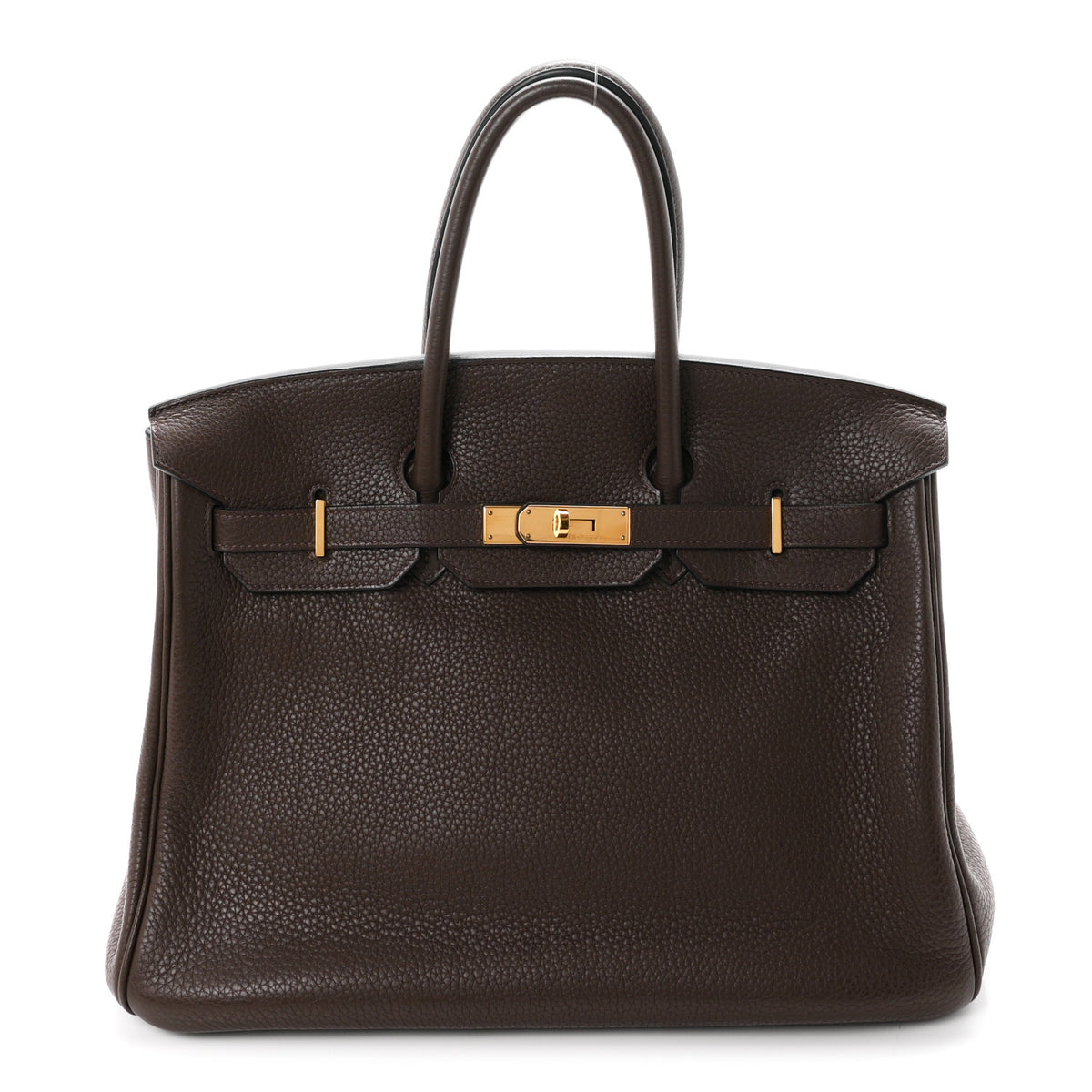 Hermes Taurillon Clemence Birkin 35 Cafe 1 of 11